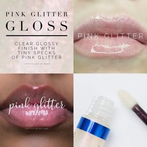 Pink Glitter Gloss